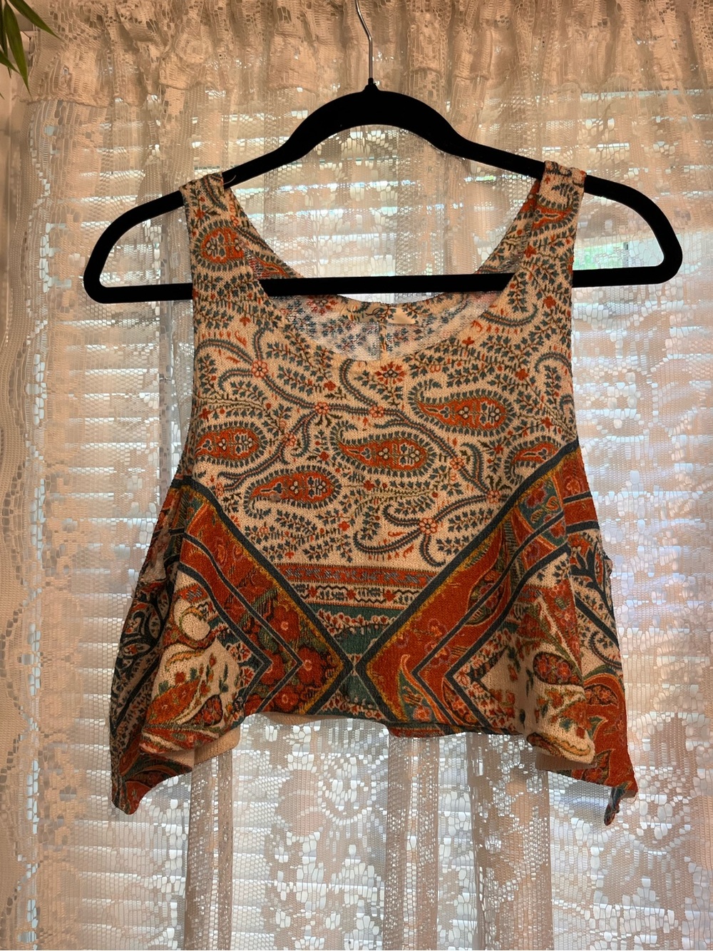 Women’s Boho Cropped tank